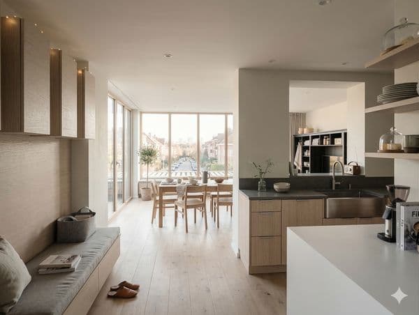Annexe arrière et rénovation intérieure, Enghien